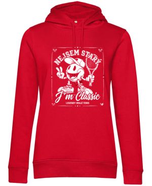 Tenisový klasik, bílý potisk