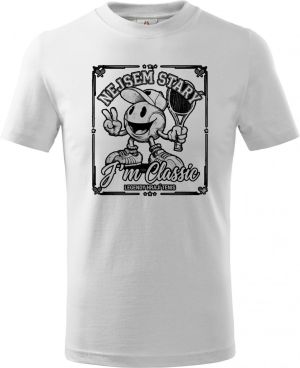 Tenisový klasik, černý tisk