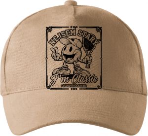 Tenisový klasik, černý tisk