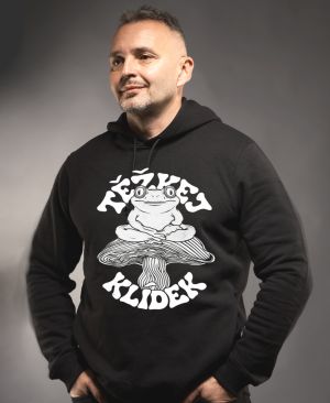 Těžkej klídek, V1, bílý potisk