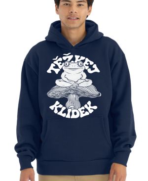 Těžkej klídek, V1, bílý potisk