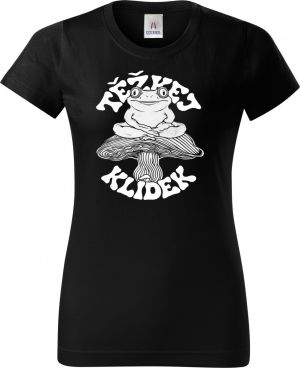 Těžkej klídek, V1, bílý potisk