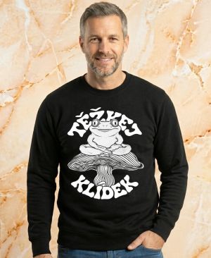 Těžkej klídek, V1, bílý potisk