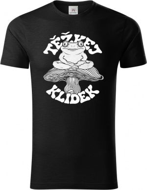 Těžkej klídek, V1, bílý potisk