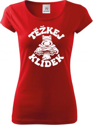 Těžkej klídek, V2, bílý potisk