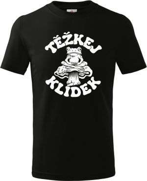 Těžkej klídek, V2, bílý potisk