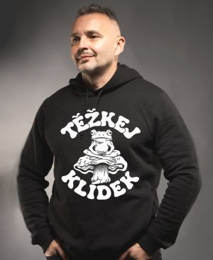 Těžkej klídek, V2, bílý potisk