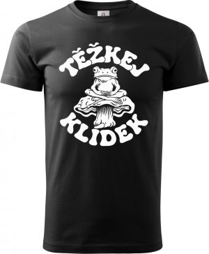 Těžkej klídek, V2, bílý potisk