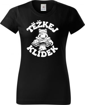 Těžkej klídek, V2, bílý potisk