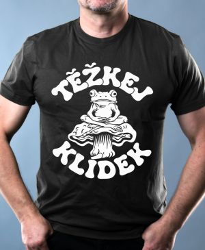 Těžkej klídek, V2, bílý potisk