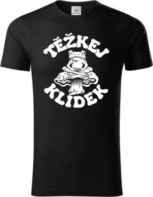 Těžkej klídek, V2, bílý potisk