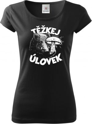 Těžkej úlovek, bílý tisk