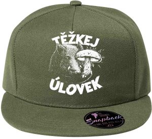 Těžkej úlovek, bílý tisk