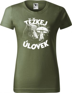 Těžkej úlovek, bílý tisk