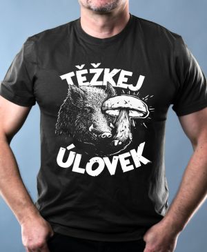 Těžkej úlovek, bílý tisk