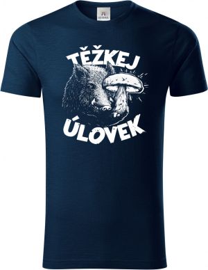 Těžkej úlovek, bílý tisk
