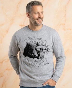 Těžkej úlovek, černý tisk