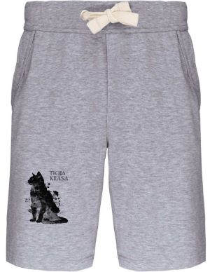 Tichá krása, kočka, černý potisk