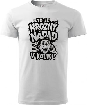 To je hrozný nápad... V kolik? Černý tisk