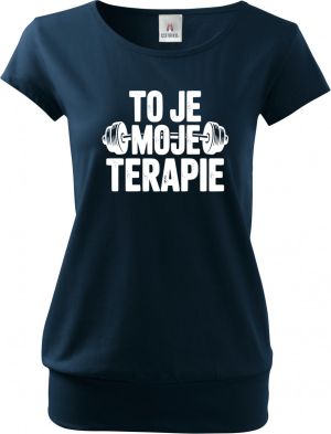 To je moje terapie, bílý tisk