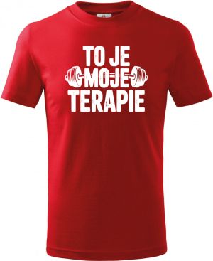 To je moje terapie, bílý tisk