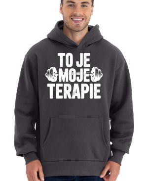 To je moje terapie, bílý tisk