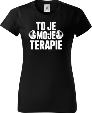 To je moje terapie, bílý tisk
