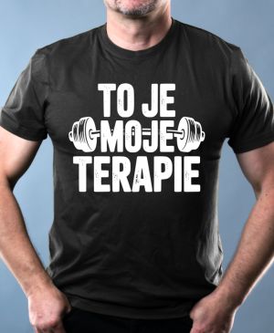To je moje terapie, bílý tisk