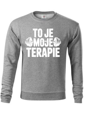 To je moje terapie, bílý tisk