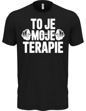 To je moje terapie, bílý tisk
