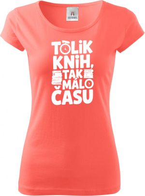Tolik knih, tak málo času, bílý tisk