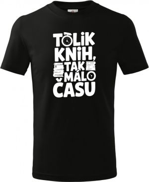 Tolik knih, tak málo času, bílý tisk