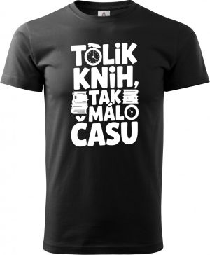 Tolik knih, tak málo času, bílý tisk
