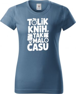 Tolik knih, tak málo času, bílý tisk