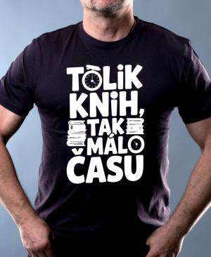 Tolik knih, tak málo času, bílý tisk