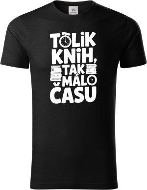 Tolik knih, tak málo času, bílý tisk