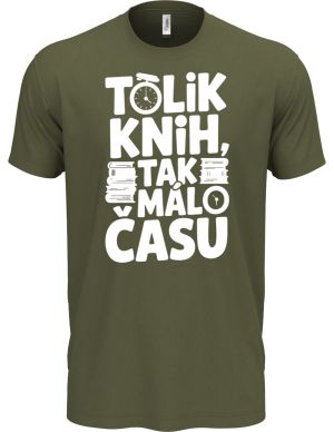 Tolik knih, tak málo času, bílý tisk