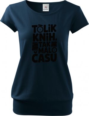 Tolik knih, tak málo času, černý tisk