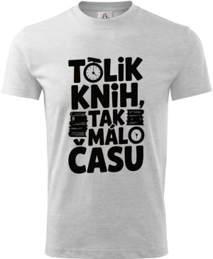 Tolik knih, tak málo času, černý tisk