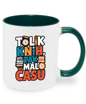 Tolik knih, tak málo času, černý tisk