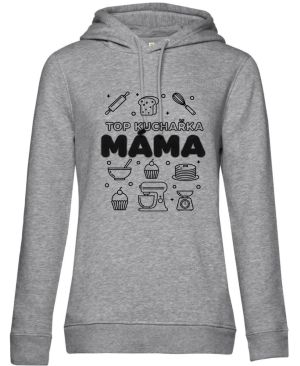 Top kuchařka máma, černý potisk