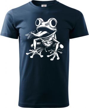 Toxická žába, bílý potisk