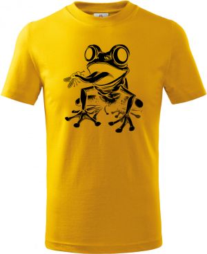 Toxická žába, černý potisk