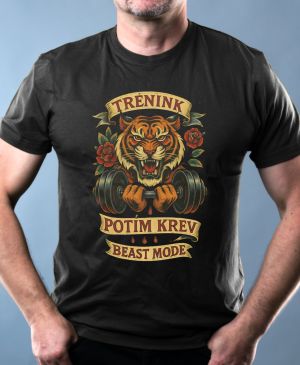 Trenink, potím krev, beast mode