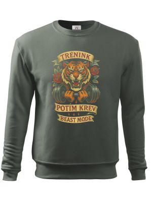 Trenink, potím krev, beast mode