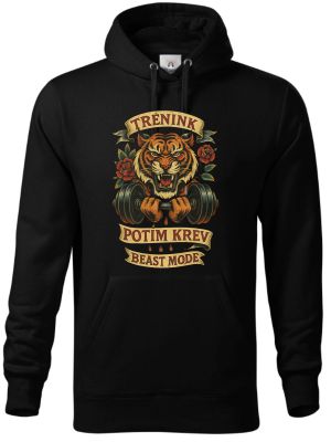 Trenink, potím krev, beast mode