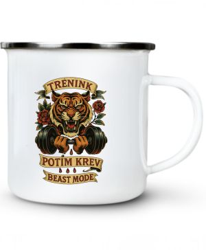 Trenink, potím krev, beast mode