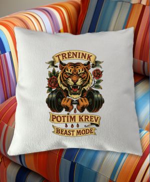 Trenink, potím krev, beast mode