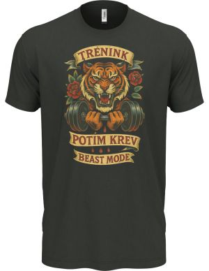 Trenink, potím krev, beast mode