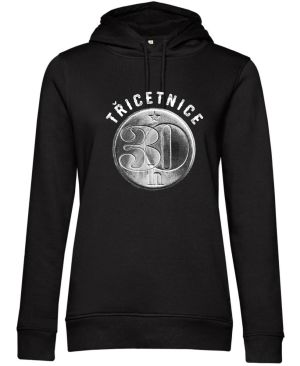 Třicetnice, bílý tisk, ideální dárek k narozeninám